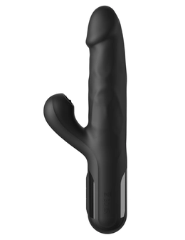 Vibrator sa trostrukom stimulacijom Sonik Silicone Thruster