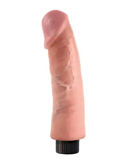 Vibrator King Cock vibrirajući penis od mesa i krvi Pipedream