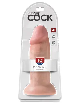 Dildo King Cock 10  Chubby-Flesh Pipedream 553621PD