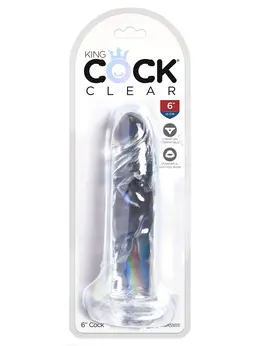 Aloimitator King Cock Clear 6  Cock Pipedream 575320PD