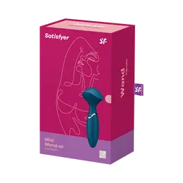 Vibracioni masažer satisfyer mini wand-er blue sa