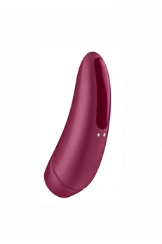 Vakuumski masažer sa vibracijama Satisfyer Curvy 1 Plus Rose Red 001821SA