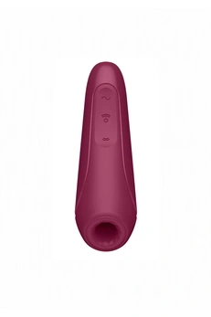 Vakuumski masažer sa vibracijama Satisfyer Curvy 1 Plus Rose Red 001821SA
