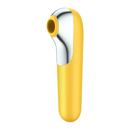 Vakuumski masažer Satisfyer Dual Love Yellow 003047SA
