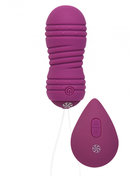 Vibracione kuglice sa cirkulacijom na kontrolnom daljinskom upravljaču Take It Easi Rai Purple 9021-11lola