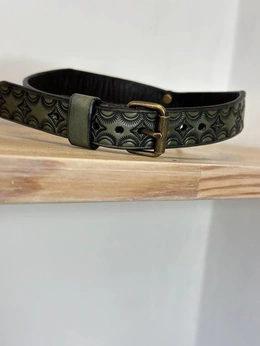 Čoker od prave reljefne kože