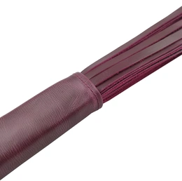 Bordo kožna pletenica flogger za BDSM, BDSM bič za igre i predigre