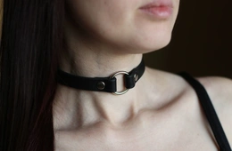 Ogrlica Choker sa prstenom