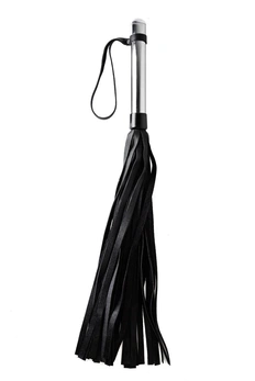 Pleteni bdsm pleteni kožni crni 55 cm