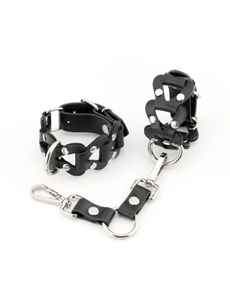 Kožne lisice-pletene od elemenata