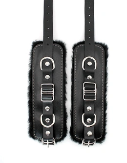 Kožne lisice od krzna