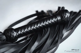 Kožna pletenica Flogger bdsm