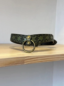 Čoker od prave reljefne kože