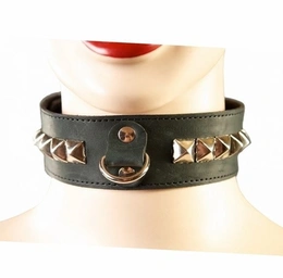 BDSM ogrlica od prave kože (P217)
