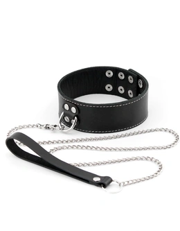 Kožna bdsm ogrlica 18+ za muškarce i žene