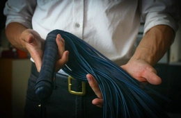 Flogger (pletenica) od prave kože (90 repova)