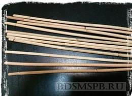 BDSM šipka od ratana. Prečnik 2 cm - 2,8 cm