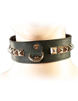 BDSM ogrlica od prave kože (P217)