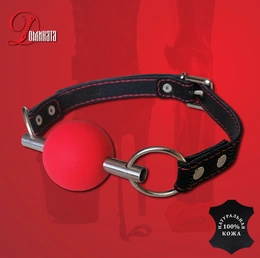 Geg kožna crna sa crvenim firmverom Dominata