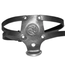 BDSM ogrlica ptica Triskel (r2026)