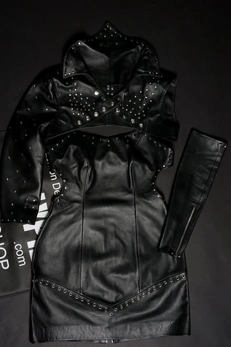 Komplet za igranje uloga: kožni bdsm kostim