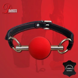 Geg kožna crna sa crvenim firmverom Dominata