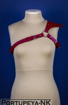 Portupea na jedno rame od prave kože. Mod 1PL