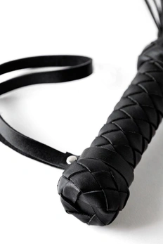 Pleteni bdsm pleteni kožni teški 50 cm