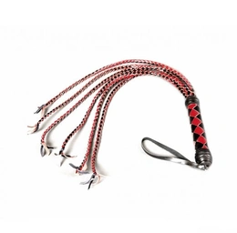 BDSM pletenica 6-lakirani kožni rep (P1103)