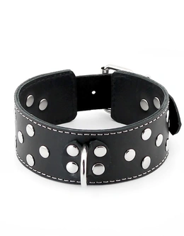 Erotska ogrlica od prave kože bdsm za odrasle