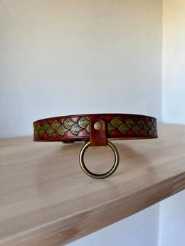 Čoker od reljefne kože