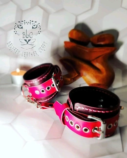 Lisice od kože za igranje uloga BDSM pribor za pribor nanožniki