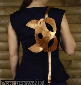 Kožna maska bronzana mačka