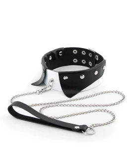 Ogrlica Erotic ovratnik-Choker sa povodcem za BDSM