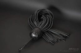 Bdsm pletenica: četka flogger 40 repova