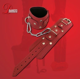 Lisice BDSM Dominata crveno D241