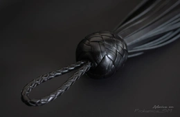 Bdsm pletenica: četka flogger 40 repova