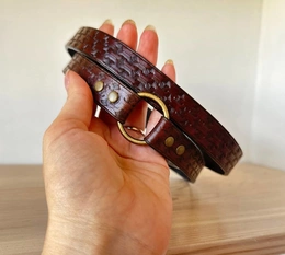 Reljefni kožni povodac