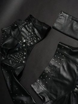 Komplet za igranje uloga: kožni bdsm kostim