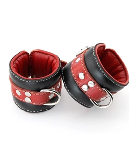 Lisice bdsm meka dual laier premium