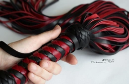 Pletka bdsm flogger 60 repova