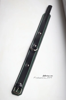 Ogrlica: čoker od kože