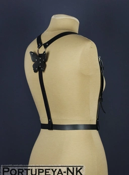 Portupea od prave kože. Mod 2rp leptir