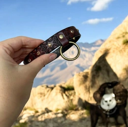 Čoker od kože od prave kože