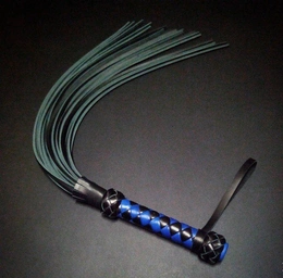 Pleteni floger od remenske kože