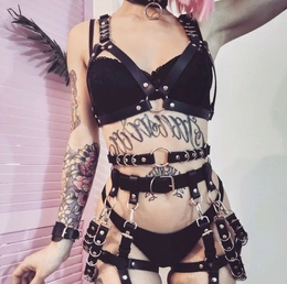 Garteri za portupai Dance Parti fotošop kožni lisice