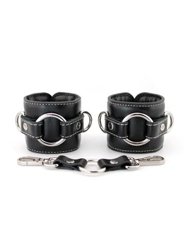 Lisice kožne meke dvoslojne sa prstenom