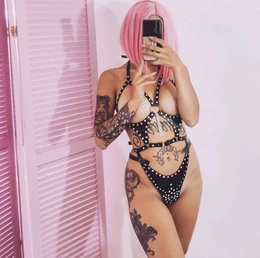 Kožni Bodi sa rhinestones za burlesku portupea bikini kožni bdsm