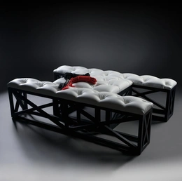 BDSM instalacija Dabl Bэnč / BDSM-nameštaj