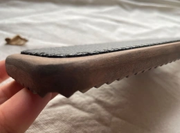 Dvostrani Paddle sa prirodnom kožom i šiljcima, šamar